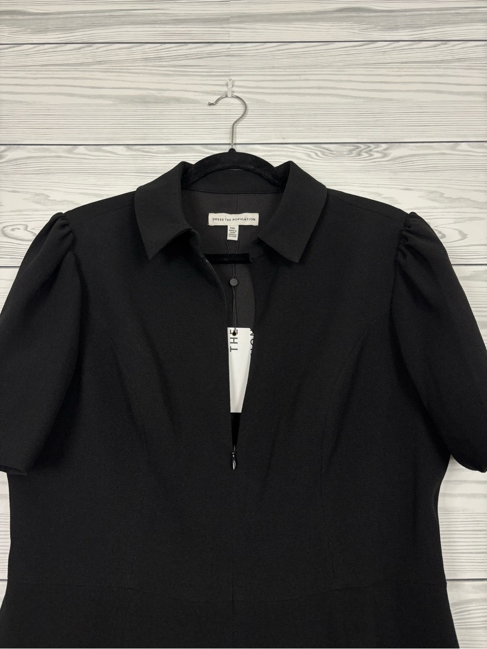 Dress The Population Gloria Jumpsuit Black Size XXL NWT - Picture 10 of 13